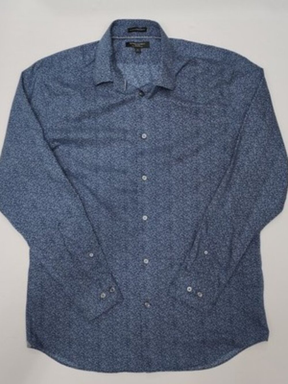 Banana Republic Men's Blue Camden Standard Fit Button Down Shirt Size M
